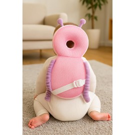 DreamNest ABI Anti-Drop Pillow for Babies, Polyester Pillow, Compact Size, Breathable and Hypoallergenic, Ideal for First Pas, 45 x 20 cm