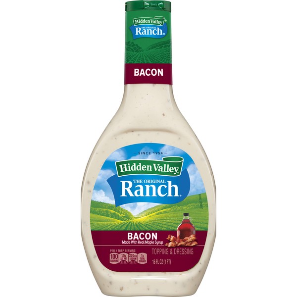 Hidden Valley Bacon Ranch Salad Dressing & Topping, Gluten Free