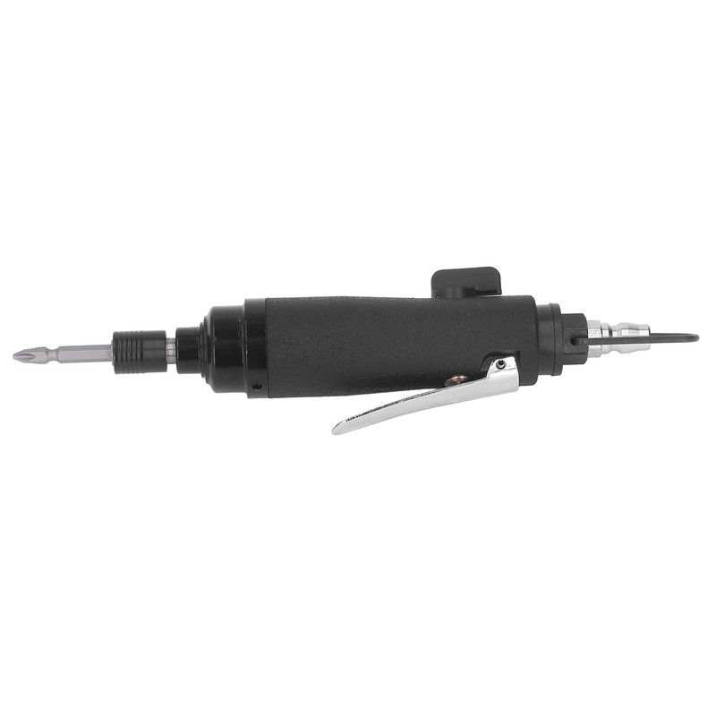 Pneumatic Screwdriver Noise Free Straight Handle Reversible Alloy Steel Industrial