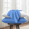 AMEHA 100% Brushed Microfiber Pillow Cases 2 Pack, Super Soft