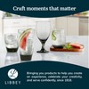 Libbey Classic Smoke Tumbler Glasses, Set of 12