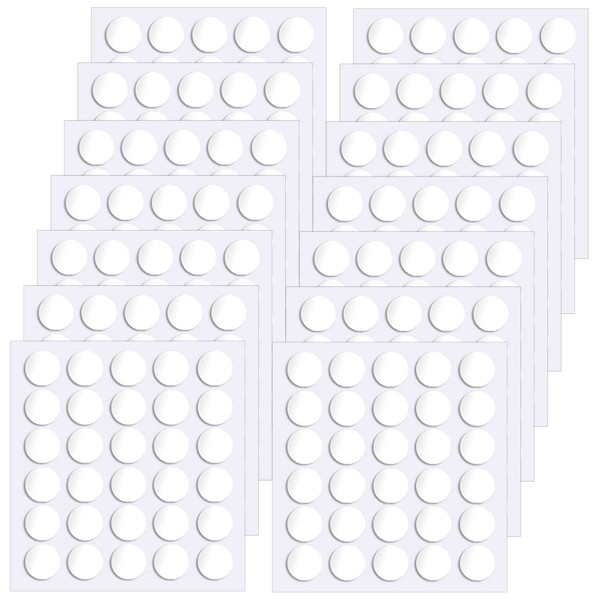 Surard Sticky Tack, 420 Pcs 10mm/0.39” Removable Poster Putty, Double