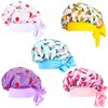 5 Gorros de Satén para Niños Gorro de Dormir para