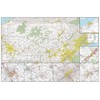 MapSherpa: Pennsylvania State Wall Map - Large - 32 x