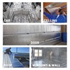 MOTUKA 40" x 80" 118mil Single Reflective Foil Insulation Foam