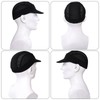 Cooling Skull Cap Helmet Liner with Sun Visor, Lightweight Mesh