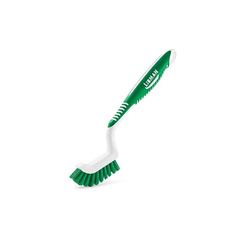 Libman 18 Tile and Grout Brush with Ergonomic Handle