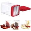 Cup Cutter,Fruit and Vegetable Speed Slicer with Push Plate,Egg Slicer