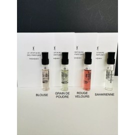 Yves Saint Laurent YSL LE VESTIAIRE DES PARFUMS Sample Size 4pcs (2ml each Dabber / Not Spray)