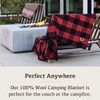 Chubbuck 100% Wool Blanket Camping (60" x 84") - Large