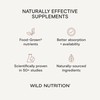 Wild Nutrition Teen Vitamins Girls, Vitamins for Teenagers, Natural &