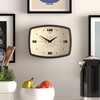 Jones Clocks® Movie wall clock | Retro rectangular clock |