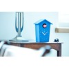 KOOKOO AnimalHouse Blue, Striking Small Cuckoo Clock with 5 Farm