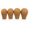 Xtrend 21"-24" Canvas Wig Head Poly Manikin Head for Making/Drying/Styling