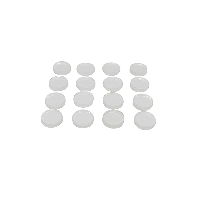 TG5-20C Anti-Seismic Matte Rock Gel, Transparent, φ0.8 x 0.2 inches