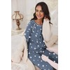Ekouaer Women's Pajamas Comfortable Cotton Pajamas Sets for Women Winter