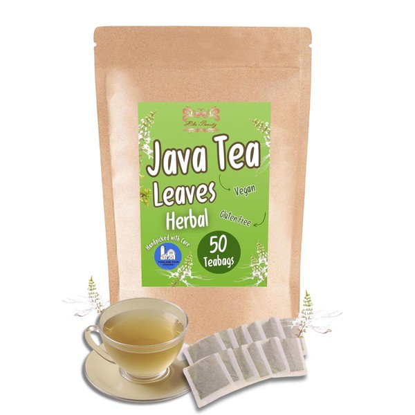 Hida Beauty Java Tea Dried Loose leaf 50 Teabags Natural