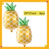 Pineapple Balloons Large Pineapple Tropical Drink Foil Balloons Fruit Pineapple