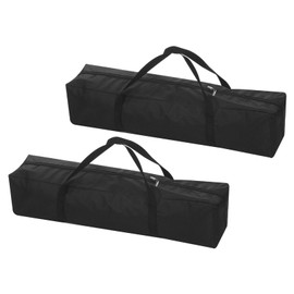 PATIKIL 23" Camping Chair Replay Equipment Bag Set of 2 Nylon Folding Chair Storage Bag Perfect for Camping and Travel, Black