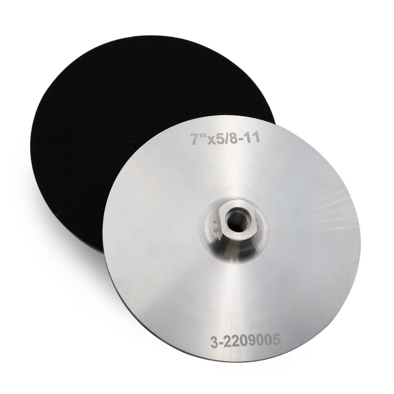 YDROWN 7 Inch Aluminium Backer Pad for Diamond Polishing Pad