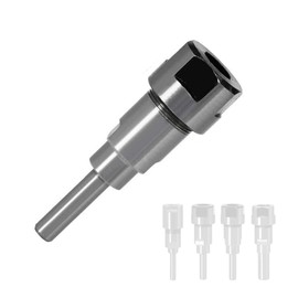 KATSU Milling Cutter Collets Extension Rod Adapter 8 mm to 12 mm for CNC Lathes Milling Tool Carving Trimming Engraving Machine 133392