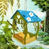 Bird Feeder - Wooden Bird Feeders for Outdoors - Decorative