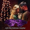 1 Pcs Blindfold for Adults Couples, Red Floral Lace Eye