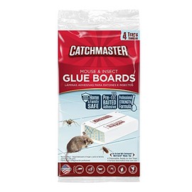 Catchmaster 1872SD Mouse Insect & Snake Glue Boards, 4 Pack