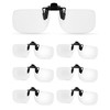 Copkim 6 Pairs Clip On Reading Glasses Flip up Magnifying