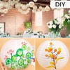 16 Pcs Paper Lanterns, Different Sized white Round Paper Lanterns