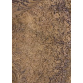 Walnut Burl Wood Veneer 21" x 29" raw no Backing 1/42" Thickness AAA Grade # 94