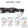 Agaric Cute Polka Dots Umbrella Compact Travel Umbrella - 10