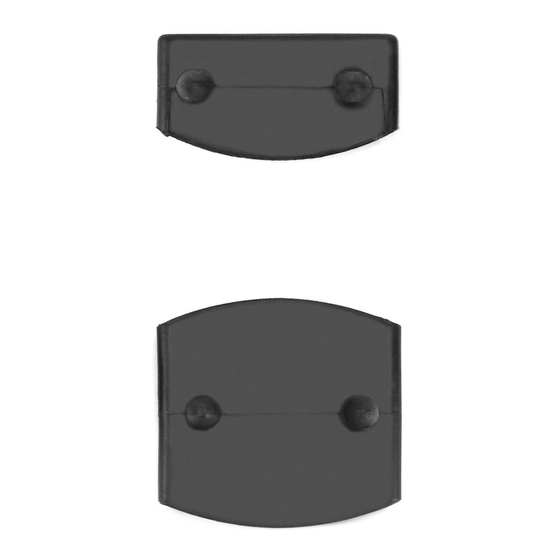 QWORK® 36 Pcs Plastic Bed Slat Caps, Side and Center