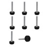 SKIR'CO Furniture Leveling Feet M6 x 40mm Adjustable Round Legs