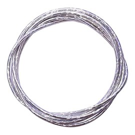 cyclingcolors Brake Cable Cover Bowden Cable Brake Cable Covers 5 mm Cable Housing Bicycle Road Bike City Vintage Timer (Silver Laser)