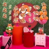 Sursurprise Red Panda Party Decorations, 3PCS Red Panda Banners, Red