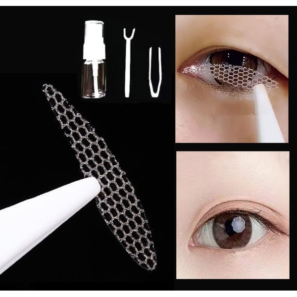 Forahome Mesh Eye Tape, Local Adjustment, Set of 240, Double