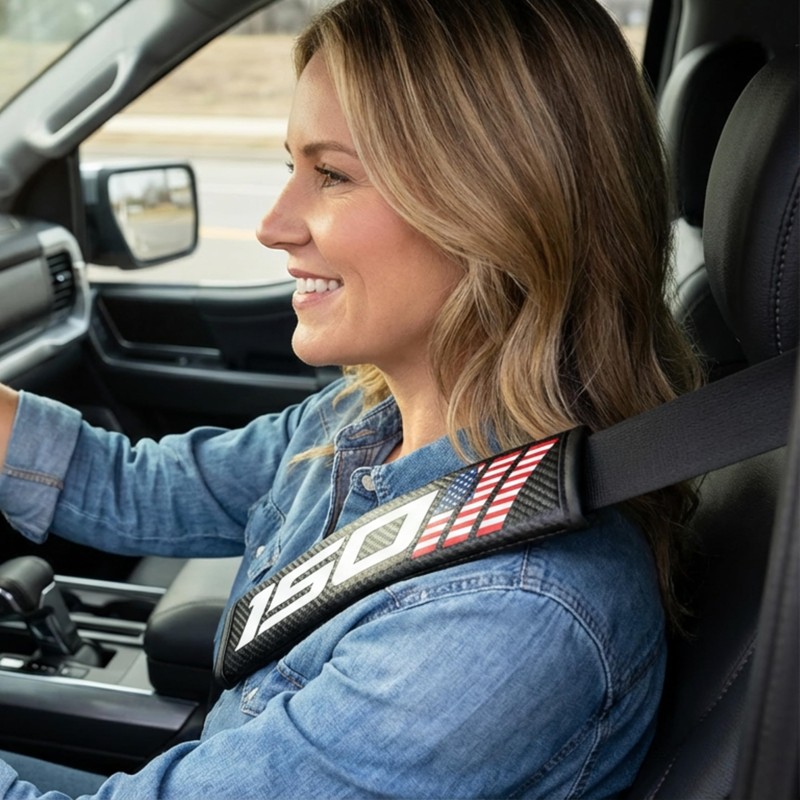 Prestrix Seat Belt Strap Cover Pad, F 150 American USA