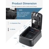 Puroma Security Key Lock Box, 4-Digit Combination Waterproof Lock Box