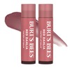 Bálsamo labial tintado natural Burt's Bees, rojo (Red dahlia), 2