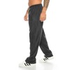 Kendindza Men's Thermal Fleece Jogging Bottoms - black, size: 3xl