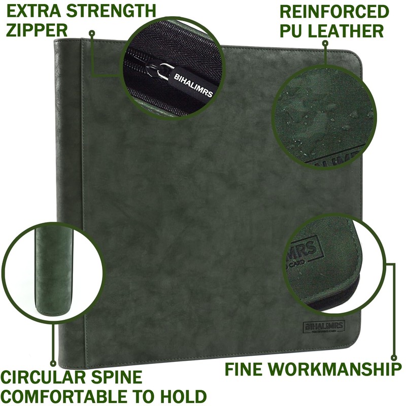 Bihalimrs Toploader Binder | Holds ３８４ Toploaders | 2４ Toploaders