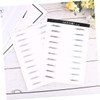 NOLITOY Sets Eyebrow Stencil Set Realistic and Eyebrows Sticker Easy