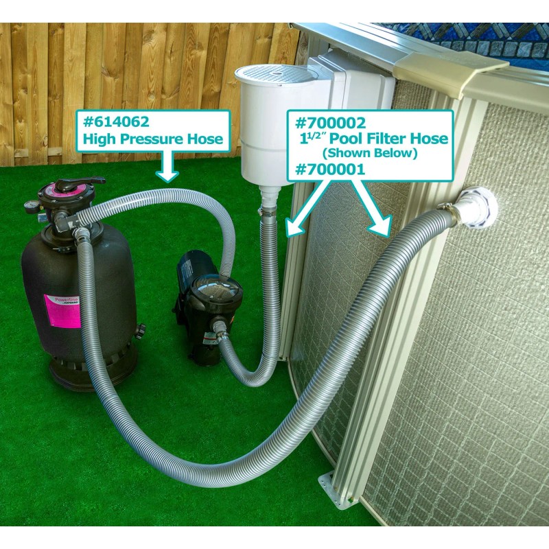 FOWLER PRODUCTS Swimming Pool 1½" High Pressure Hose (Pump-to-Filte