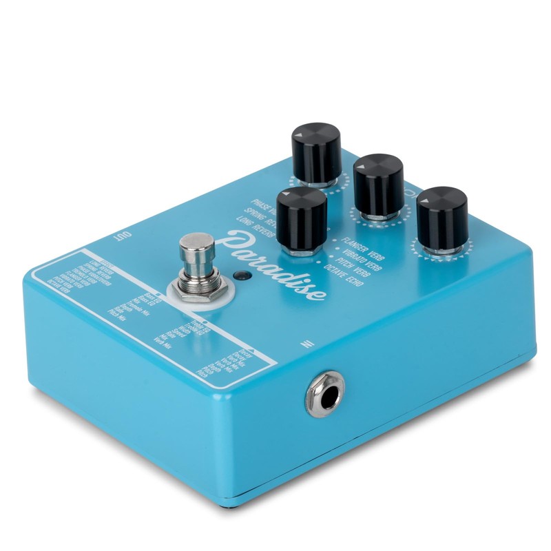 GOKKO Paradise Multi-Reverb Pedal - 8 Reverb Effects with EQ