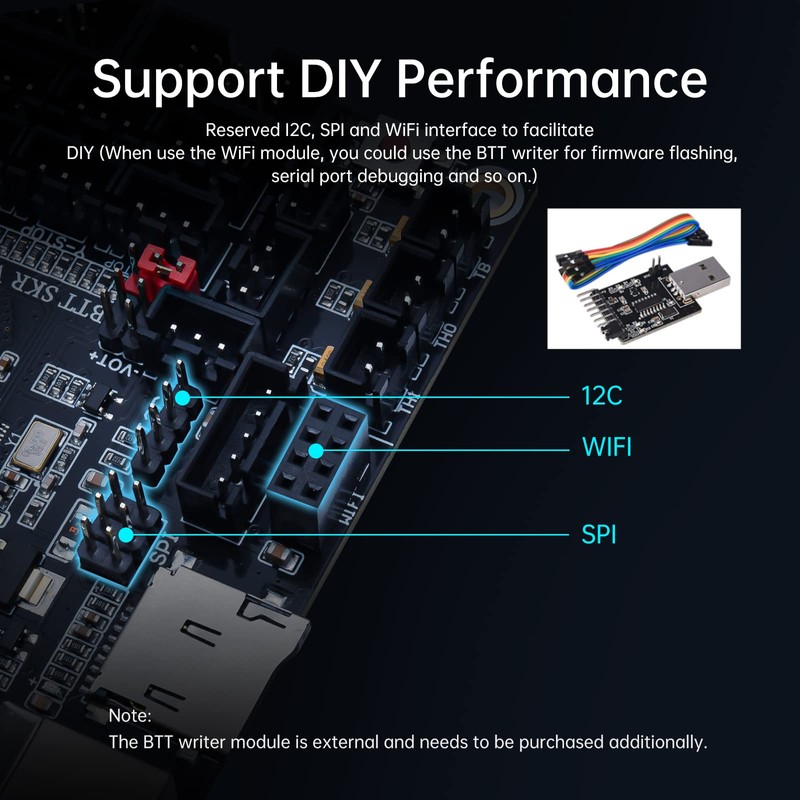 BIGTREETECH SKR V1.4 Turbo 32bit tablero de control DIY para
