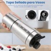 Yakiter 600ML Botella para Proteina de Coctelera,Vaso Proteina Shaker de