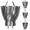 Monarch Rain Chains 19435 (Pewter) Monarch Aluminum Extra Large Akira