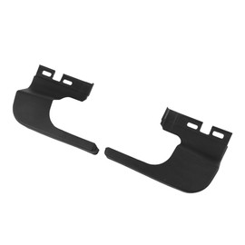 TJHSM Black Plastic Rear Bumper End Cap Step Pad Left and Right Side Replacement for 2017-2022 F250 F350 F450 FO1191148 HC3Z-17B807-BD