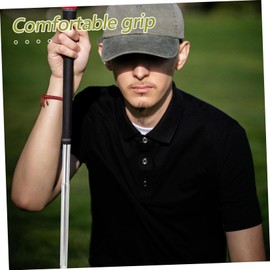 PartyKindom Lightweight Golf Club Extender Shaft Extension for Irons Durable and Compact Golfing Accessory for Travel and Easy Use Tube